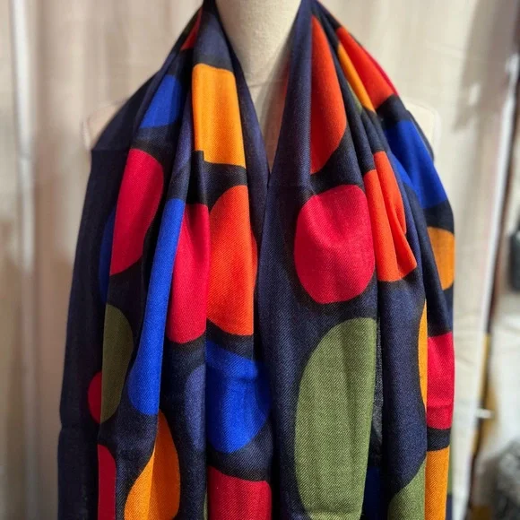 Cashmere Scarf 100/70cms - Picture 2 of 4